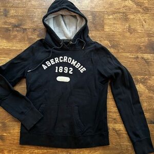 Abercrombie & Fitch Navy Blue Hoodie fit size 8/10